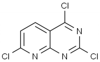 MC87405 2,4,7-Trichloropyrido[2,3-d]pyrimidine 938443-20-0 2,4,7-三氯吡啶并[2,3-D]嘧啶