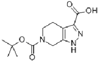 MC76712 6H-Pyrazolo[3,4-c]pyridine-3,6-dicarboxylic acid, 1,4,5,7-tetrahydro-, 6-(1,1-dimethylethyl) ester 821785-76-6 6H-吡唑[3,4-C]1,4,5,7-四氢吡啶-3,6-羧酸 6-(1,1-二甲基乙基) 酯