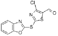 MC78487 4-CHLORO-2-(2-BENZOXAZOLYLTHIO)-5-THIAZOLECARBOXALDEHYDE 914348-74-6 4-氯-2-(2-苯并噁唑硫代)-5-噻唑甲醛