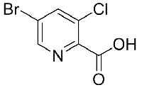 MC60729 5-Bromo-3-chloropicolinic acid 1189513-51-6 5-溴-3-氯吡啶-2-羧酸