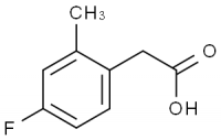 MC99935 4-Fluoro-2-Methylphenylacetic Acid 407640-40-8 4-氟-2-甲基苯乙酸