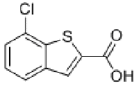 MC87164 7-CHLORO-1-BENZOTHIOPHENE-2-CARBOXYLIC ACID 90407-16-2 7-氯-1-苯并噻吩-2-甲酸