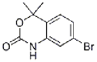 MC92501 7-bromo-4,4-dimethyl-1H-benzo[d][1,3]oxazin-2(4H)-one 1245643-21-3 7-溴-1,4-二氢-4,4-二甲基-2H-3,1-苯并恶嗪-2-酮