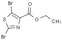 MC96500 Ethyl 2,5-dibromothiazole-4-carboxylate 208264-60-2 2，5-二溴噻唑-4-甲酸乙酯