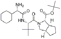 MC87318 (1S,3aR,6aS)-2-[(2S)-2-[[(2S)-2-Amino-2-cyclohexylacetyl]amino]-3,3-dimethyl-1-oxobutyl]octahydrocyclopenta[c]pyrrole-1-carboxylic acid tert-butyl ester 926276-18-8 (1S,3AR,6AS)-2-[(2S)-2-[[(2S)-2-氨基-2-环己基乙酰]氨基]-3,3-二甲基-1-氧代丁基]八氢环戊烯并[C]吡咯-1-羧酸叔丁酯
