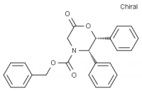 MC90132 Benzyl (2R,3S)-(-)-6-Oxo-2,3-Diphenyl-4-Morpholinecarboxylate 100516-54-9 (2R,3S)-N-苄氧羰基-2,3-二苯基吗啉-6-酮