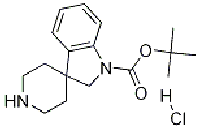 MC92494 TERT-BUTYL SPIRO[INDOLINE-3,4'-PIPERIDINE]-1-CARBOXYLATE HYDROCHLORIDE 1243474-66-9 螺[3H-吲哚-3,4'-哌啶]-1(2H)-甲酸, 1,1-二甲基乙酯, 盐酸盐