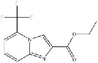 MC92729 Ethyl 5-(trifluoromethyl)imidazo[1,2-a]pyridine-2-carboxylate 1260885-46-8 5-(三氟甲基)咪唑并[1,2-a]吡啶-2-羧酸乙酯