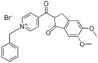MC87305 PyridiniuM, 4-[(2,3-dihydro-5,6-diMethoxy-1-oxo-1H-inden-2-yl)carbonyl]-1-(phenylMethyl)-, broMide 923571-17-9 PyridiniuM, 4-[(2,3-dihydro-5,6-diMethoxy-1-oxo-1H-inden-2-yl)carbonyl]-1-(phenylMethyl)-, broMide