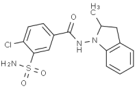 MC25984  吲达帕胺  [26807-65-8]