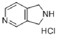 MC74884 2,3-DIHYDRO-1H-PYRROLO[3,4-C]PYRIDINE HYDROCHLORIDE 651558-58-6 2,3-二氢-1H-吡咯[3,4-C]吡啶盐酸盐