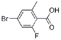 MC37086  4-BROMO-2-FLUORO-6-METHYLBENZOIC ACID  [1242157-23-8]