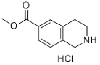 MC77644 Methyl 1,2,3,4-tetrahydroisoquinoline-6-carboxylate hydrochloride 877861-62-6 1,2,3,4-四氢异喹啉-6-羧酸甲酯盐酸盐