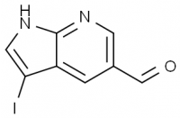 MC78261 3-IODO-1H-PYRROLO[2,3-B]PYRIDINE-5-CARBALDEHYDE 900514-07-0 3-IODO-1H-PYRROLO[2,3-B]PYRIDINE-5-CARBALDEHYDE