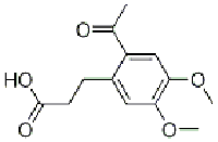 MC87584 3-(2-acetyl-4,5-diMethoxyphenyl)propanoic acid 97025-29-1 3-(2-acetyl-4,5-diMethoxyphenyl)propanoic acid