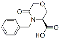 MC90825 (3S)-4-Benzyl-5-oxomorpholine-3-carboxylic acid 106973-37-9 (3S)-4-苄基-5-氧代吗啉-3-羧酸