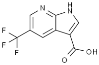 MC91636 5-(TrifluoroMethyl)-7-azaindole-3-carboxylic acid 1171920-15-2 5-(TrifluoroMethyl)-7-azaindole-3-carboxylic acid