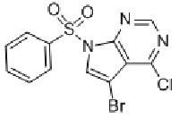 MC97402 7-Benzenesulfonyl-5-bromo-4-chloro-7H-pyrrolo[2,3-d]pyrimidine 252723-17-4 7-苯磺酰基-5-溴-4-氯-7H-吡咯并[2,3-d]嘧啶