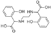 MC79812 Ethylenediamine-N,N'-bis((2-hydroxyphenyl)acetic acid) 1170-02-1 N,N'-乙基双(2-[2-羟基苯基]甘氨酸)