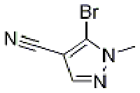 MC37214  5 - 溴- 1-甲基-1H -吡唑-4 - 腈  [1269293-80-2]