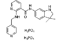 MC51243  Motesanib Diphosphate (AMG-706)  [857876-30-3]