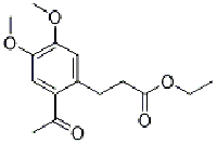 MC87319 ethyl 3-(2-acetyl-4,5-diMethoxyphenyl)propanoate 92656-04-7 ethyl 3-(2-acetyl-4,5-diMethoxyphenyl)propanoate