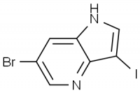 MC79204 6-BROMO-3-IODO-1H-PYRROLO[3,2-B]PYRIDINE 956485-60-2 6-溴-3-碘4-氮杂吲哚
