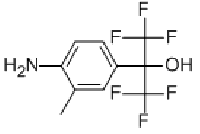 MC96208 2-(4-AMINO-3-METHYLPHENYL)HEXAFLUOROISOPROPANOL 1992-09-2 2-(4-AMINO-3-METHYLPHENYL)HEXAFLUOROISOPROPANOL