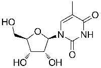 MC61724 5-Methyluridine 1463-10-1 5-甲基尿甙
