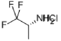 MC95442 (R)-2-AMINO-1,1,1-TRIFLUOROPROPANE HYDROCHLORIDE 177469-12-4 (R)-1,1,1-三氟异丙胺盐酸盐