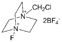MC61408 1-Chloromethyl-4-Fluoro-1,4-Diazoniabicyclo[2.2.2]Octane Bis(Tetrafluoroborate) 140681-55-6 1-氯甲基-4-氟-1,4-二氮杂双环[2.2.2]辛烷二(四氟硼酸)盐