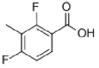MC91253 2,4-DIFLUORO-3-METHYLBENZOIC ACID 112857-68-8 2,4-二氟-3-甲基苯甲酸