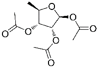 MC71242 1,2,3-Tri-O-Acetyl-5-Deoxy-Beta-D-Ribofuranose 62211-93-2 1,2,3-三-O-乙酰基-5-脱氧-β-D-核糖