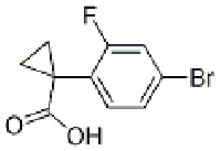 MC77521 1-(4-BroMo-2-fluorophenyl)cyclopropanecarboxylic acid 872422-15-6 1-(4-BroMo-2-fluorophenyl)cyclopropanecarboxylic acid
