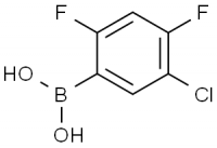 MC39705  5-氯-2,4-二氟苯硼酸  [911645-24-4]