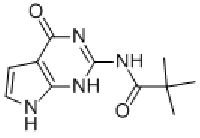 MC93508 Propanamide, N-(4,7-dihydro-4-oxo-3H-pyrrolo[2,3-d]pyrimidin-2-yl)-2,2-dimethyl- 137281-08-4 N-(4,7-二氢-4-氧代-1H-吡咯并[2,3-D]嘧啶-2-基)-2,2-二甲基丙酰胺