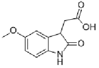 MC77805 1H-indole-3-acetic acid, 2,3-dihydro-5-methoxy-2-oxo- 885272-25-3 (5-甲氧基-2-氧代-2,3-二氢-1H-吲哚-3-基)乙酸