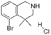 MC91995 5-broMo-4,4-diMethyl-1,2,3,4-tetrahydroisoquinoline hydrochloride 1203683-41-3 5-溴-4,4-二甲基-1,2,3,4-四氢异喹啉盐酸盐
