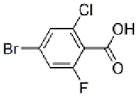 MC93132 4-BROMO-2-FLUORO-6-CHLOROBENZOIC ACID 1321613-01-7 4-溴-2-氯-6-氟苯甲酸