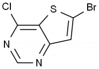 MC96984 6-Bromo-4-chlorothieno[3,2-d]pyrimidine 225385-03-5 6-溴-4-氯噻吩[3,2-D]嘧啶