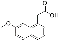 MC67479 2-(7-Methoxynaphthalen-1-yl)Acetic Acid 6836-22-2 7-甲氧基-1-萘乙酸