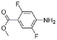 MC79133 Benzoic acid, 4-aMino-2,5-difluoro-, Methyl ester 952285-52-8 4-氨基-2,5-二氟苯甲酸甲酯