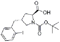 MC79291 (2S,4R)-1-(tert-butoxycarbonyl)-4-(2-iodobenzyl)pyrrolidine-2-carboxylic acid 959573-29-6 (2S,4R)-1-(tert-butoxycarbonyl)-4-(2-iodobenzyl)pyrrolidine-2-carboxylic acid