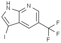 MC79775 3-Iodo-5-(trifluoromethyl)-1H-pyrrolo[2,3-b]pyridine 1142192-57-1 3-Iodo-5-(trifluoromethyl)-1H-pyrrolo[2,3-b]pyridine