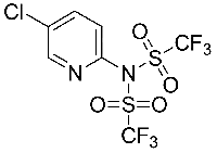 MC61656 2-[N,N-Bis(Trifluoromethanesulfonyl)Amino]-5-Chloropyridine 145100-51-2 N-(5-氯-2-吡啶基)双(三氟甲烷磺酰亚胺)