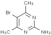 MC72079 2-Amino-5-Bromo-4,6-Dimethylpyrimidine 4214-57-7 2-氨基-5-溴-4,6-二甲基嘧啶
