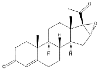MC60443 16a,17a-Epoxy-4-Pregnen-3,20-Dione 1097-51-4 16,17-环氧黄体酮