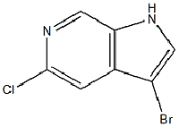 MC91600 3-BroMo-5-chloro-6-azaindole 1167056-96-3 3-溴-5-氯-1H-吡咯并[2,3-c]吡啶