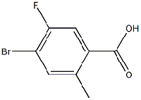 MC93313 4-BroMo-5-fluoro-2-Methylbenzoic acid 1349715-55-4 4-溴-5-氟-2-甲基苯甲酸