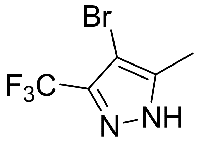 MC66771 4-Bromo-3-Methyl-5-(Trifluoromethyl)-1H-Pyrazole 60061-68-9 4-溴-3-甲基-5-(三氟甲基)-1H-吡唑